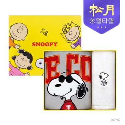 송월타올 스누피 조이쿨50 리버40 2P세트 비치1 세면1