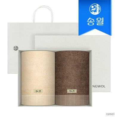 송월타월 뉴명품 2매 선물세트 크림상하 쇼핑백 답례품