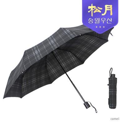송월우산 3단 모던체크