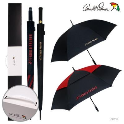 Arnold Palmer 75자동이중방풍블랙레드 70자동폰지올화이바엠보 장우산세트