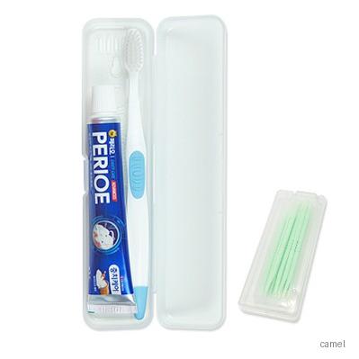 여행용세면도구 치약칫솔세트 덴티키트플러스3 페리오치약