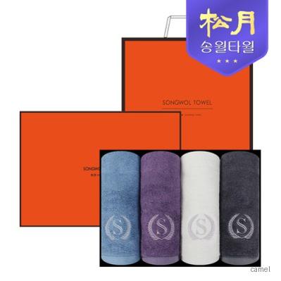 송월타올 슈퍼클래스 뱀부 S80 4P 타올세트
