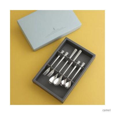 포크 허니실버 롱티스푼 콤비 6P
