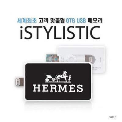 로고맞춤형 i스타일리스틱 DIY Combo OTG메모리 16GB 256GB 아이폰동시지원