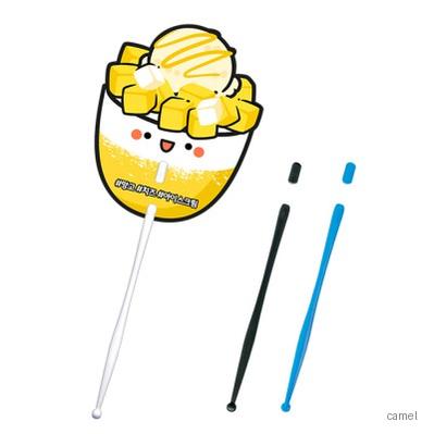자유형신형긴자루 3컬러 부채