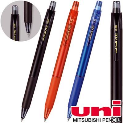 uni 유니볼RE 0.38mm URN 180 흑청적심
