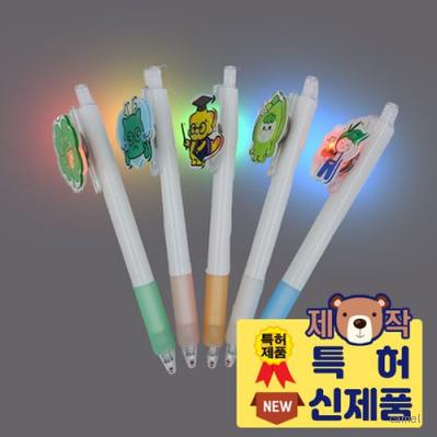 트윙클볼 아크릴캐릭터 디오네젤리볼펜 LED