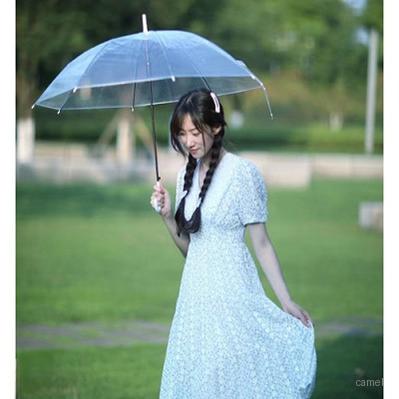 시야 확보 투명 자동 비닐우산 A급