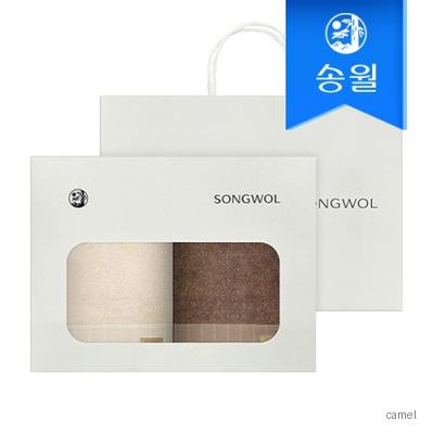 송월타월 뉴명품 2매 선물세트 쇼핑백 답례품