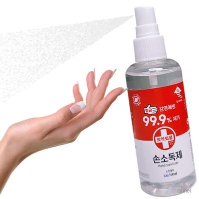 의약외품 에탄올 70 스프레이 손소독제 손세정제 100ml