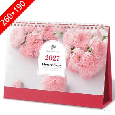 2027탁상달력 플라워스토리 캘린더 카렌다 260 190mm
