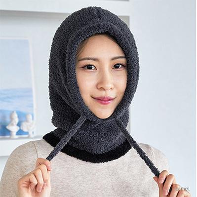 루미스 라인 후드 넥워머 남녀공용 프리 사이즈