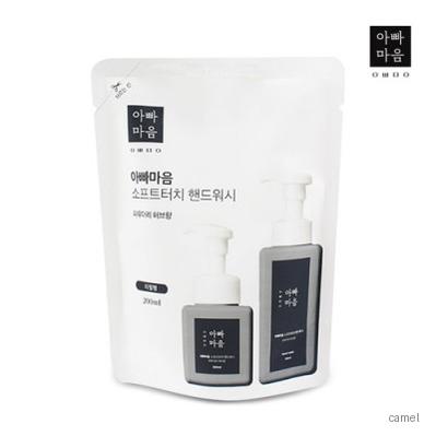 아빠마음 소프트터치 핸드워시 200ml 리필형