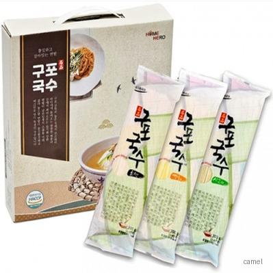 명품 선물용 구포국수 3종 명절선물세트 답례품