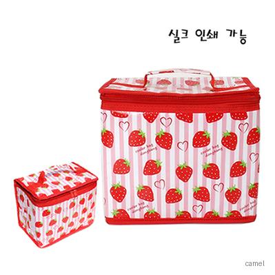 딸기아이스쿨러백 보냉보온쿨러백