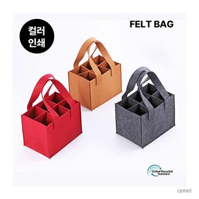 와인 펠트백