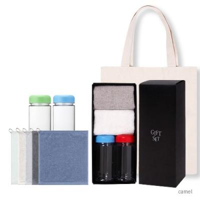 코리고리 손수건 2p보틀350ml 2p세트 에코백포함