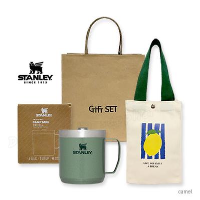 스탠리 캠프머그354ml 텀블러 파우치 쇼핑백포함