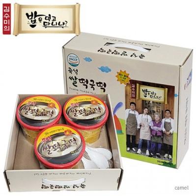 김수미 즉석 쌀떡국 컵떡국 선물세트 명절선물 설선물