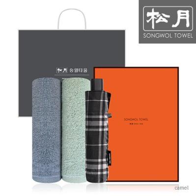 SWU 3단 뉴모던체크 1P 라이트무지 2P