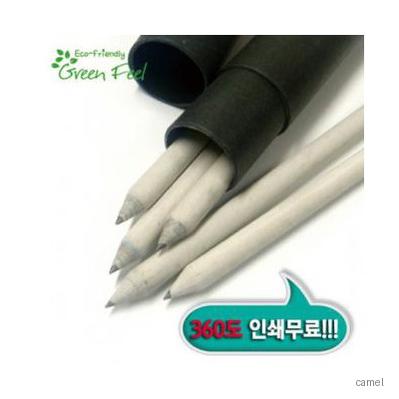 신문지지우개연필 5본입세트 재생