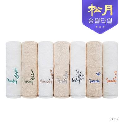 송월 플라워데일리 타올