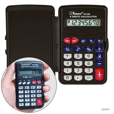 8단 휴대용 계산기 포켓형 KK 328A