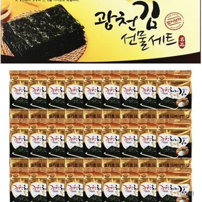 해저 광천 도시락 27봉 김세트