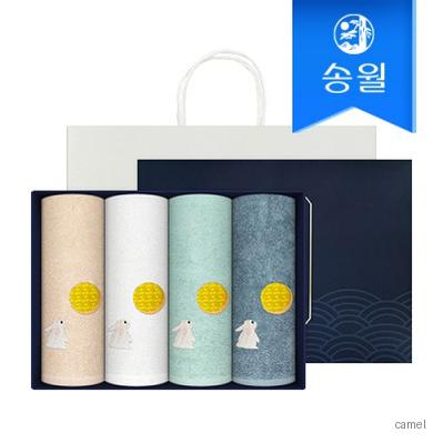 송월 달토끼 4매세트 쇼핑백