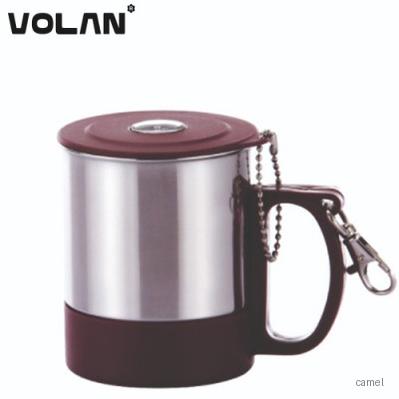 보틀로만 스텐 등산컵 나침반 230ml