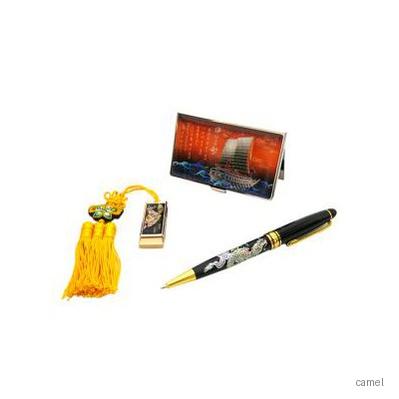USB고급자개볼펜3종세트 거북선황 8G 32G