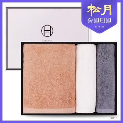 송월타올 40수 바스 세면 3P 선물세트