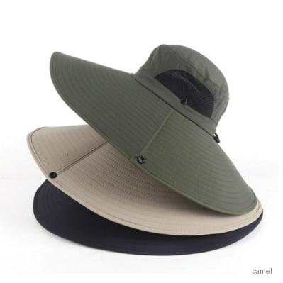 자외선 차단 모자 넓은 챙 사파리 사하라