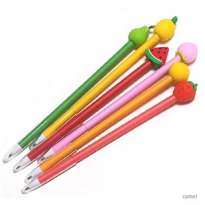 과일캐릭터롱니들볼펜 0.7mm
