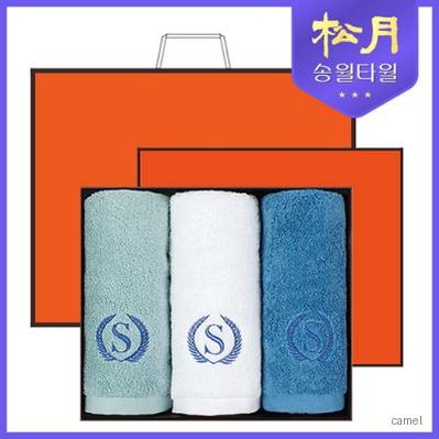 송월타올 항균 슈퍼클래스A70 170g 3P 타올세트