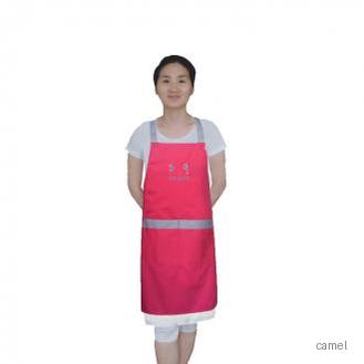 하명앞치마 목걸이