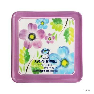 사각 멜라민냄비받침 코스모스