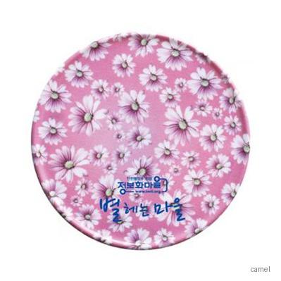 원형 멜라민냄비받침 국화