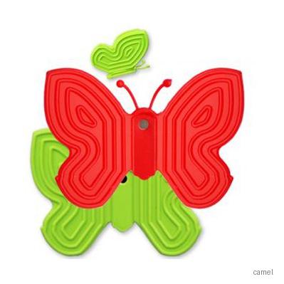 나비 실리콘집게 2P