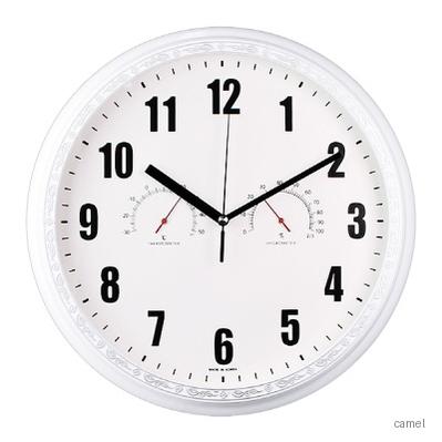340온습도물결벽시계