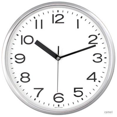 300 삼공크롬벽시계