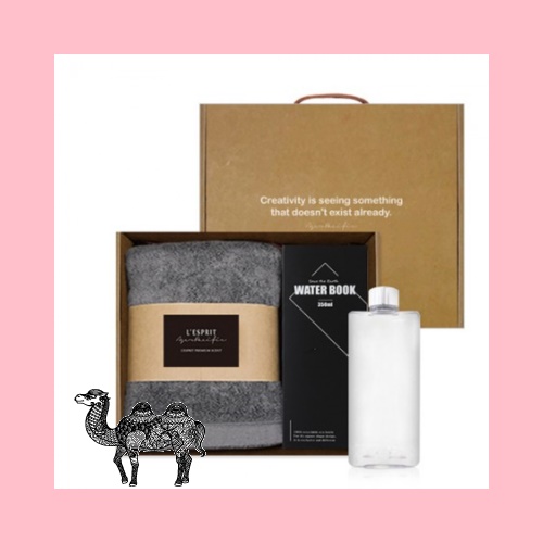 레스쁘리 스페셜 보틀세트 L 뉴 워터북 페트 350ml 타올150g