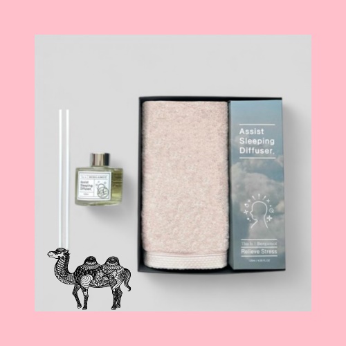 프리미엄 디퓨져 수건 답례품 수면B 디퓨져 120ml1 160g 코마 40수1 선물세트 단체선물 기념선물