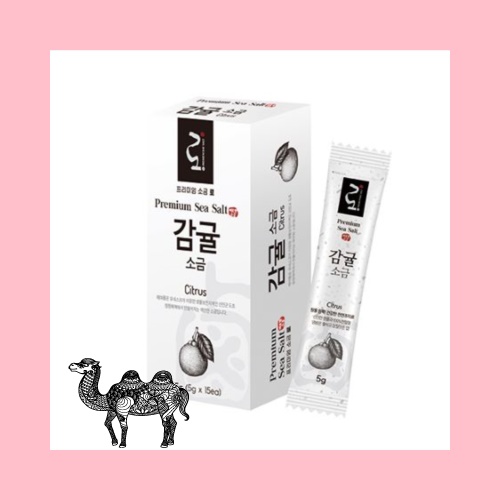 프리미엄 감귤 천일염 스틱파우치 75g