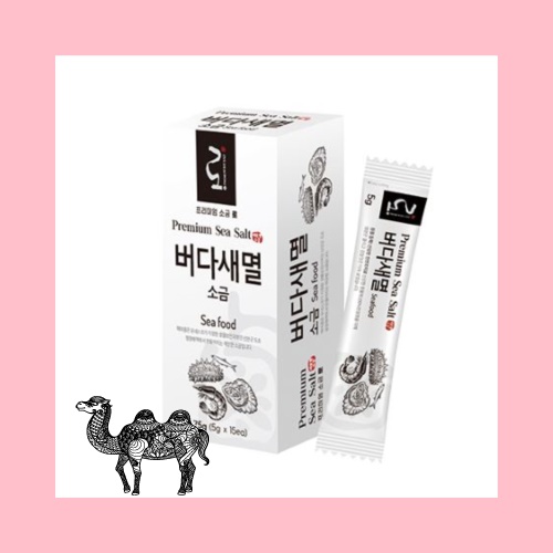 프리미엄 버다새멸 천일염 스틱파우치 75g