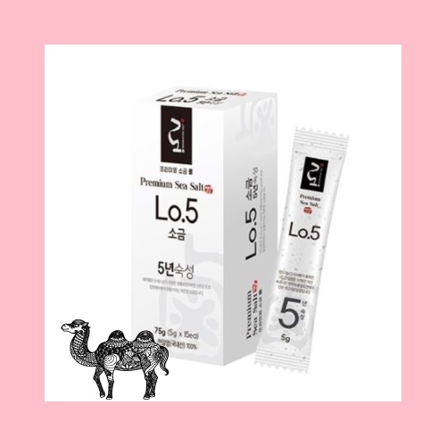 프리미엄 미네랄 천일염 스틱파우치 75g