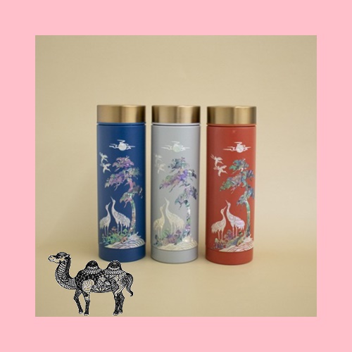 나빌레라 채화송학 자개텀블러 300ml