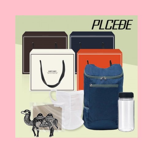 선케어 스킨 손 쿨토시 접이식 스포츠 백팩 PMB 01 메쉬 귀걸이 쿨마스크 보틀350ml 4종 세트