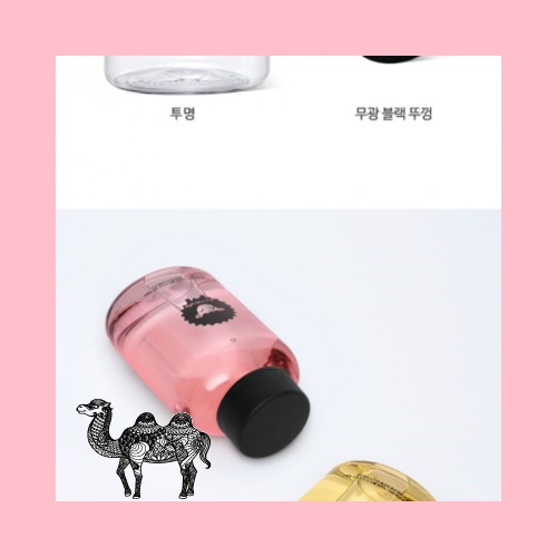 납작보틀 pp뚜껑 350ml sk친환경 바이오 에코젠소재