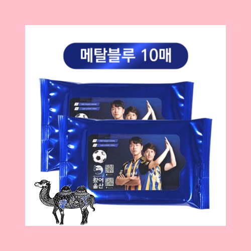 메탈블루 물티슈 10매